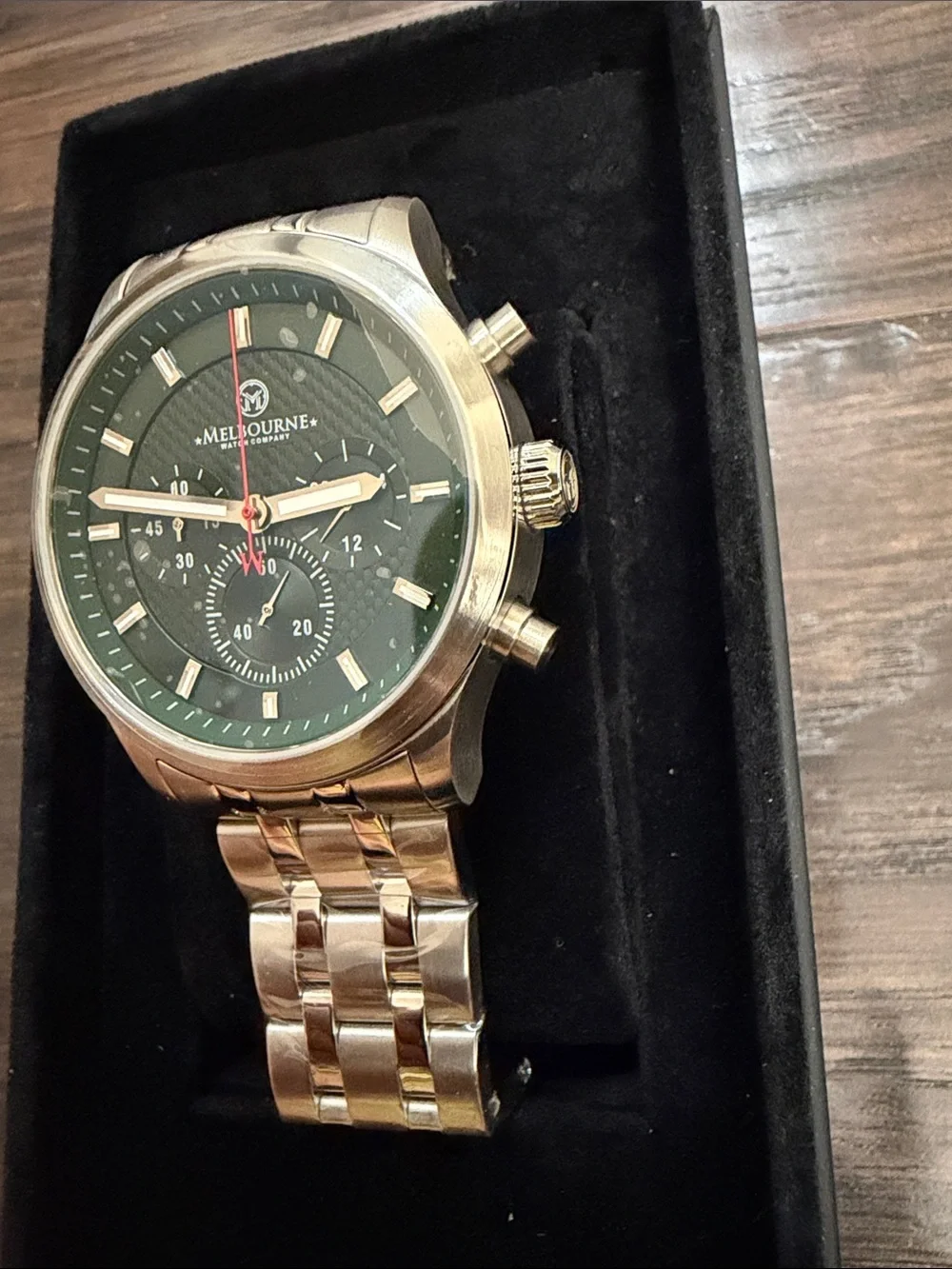 NIB Melbourne Watch Co Hawthorn Chronograph 42mm HW.42.Q.CHR.06